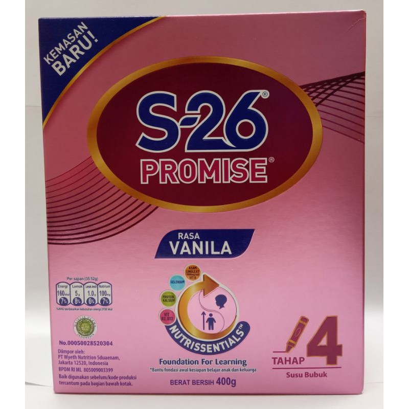 

S-26 PROMISE 4 400 GR