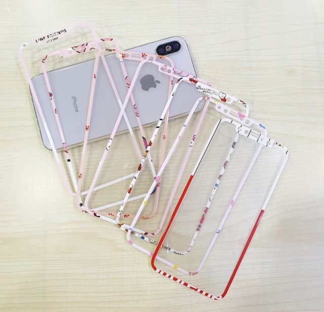 Anti Gores Tempered Glass Motif For ipX anti gores gambar iph x