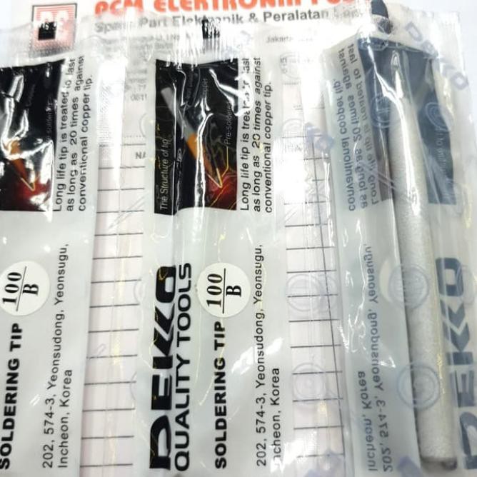 Mata Solder Dekko 100W Deko Tip Lancip 100 Watt Original Pcmelebik54 Segera Dapatkan