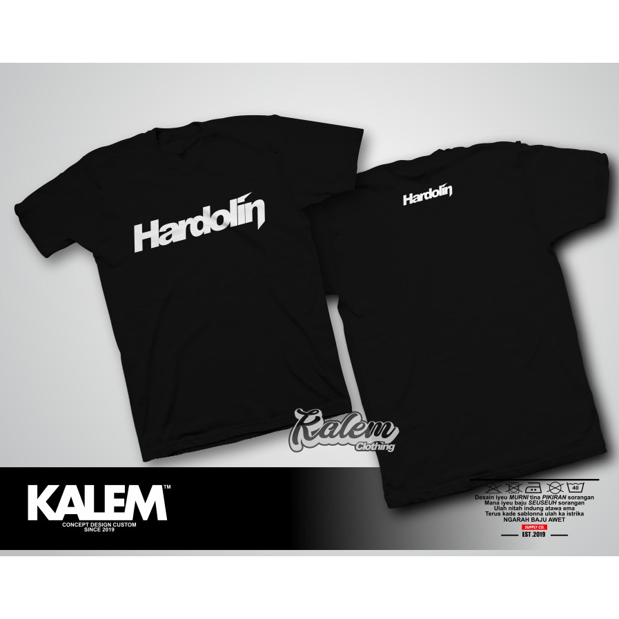 Kaos Baju HARDOLIN Kaos Bahasa Urang Sunda Dahar Modol Ulin - HARDOLIN - KALEMCLOTHING