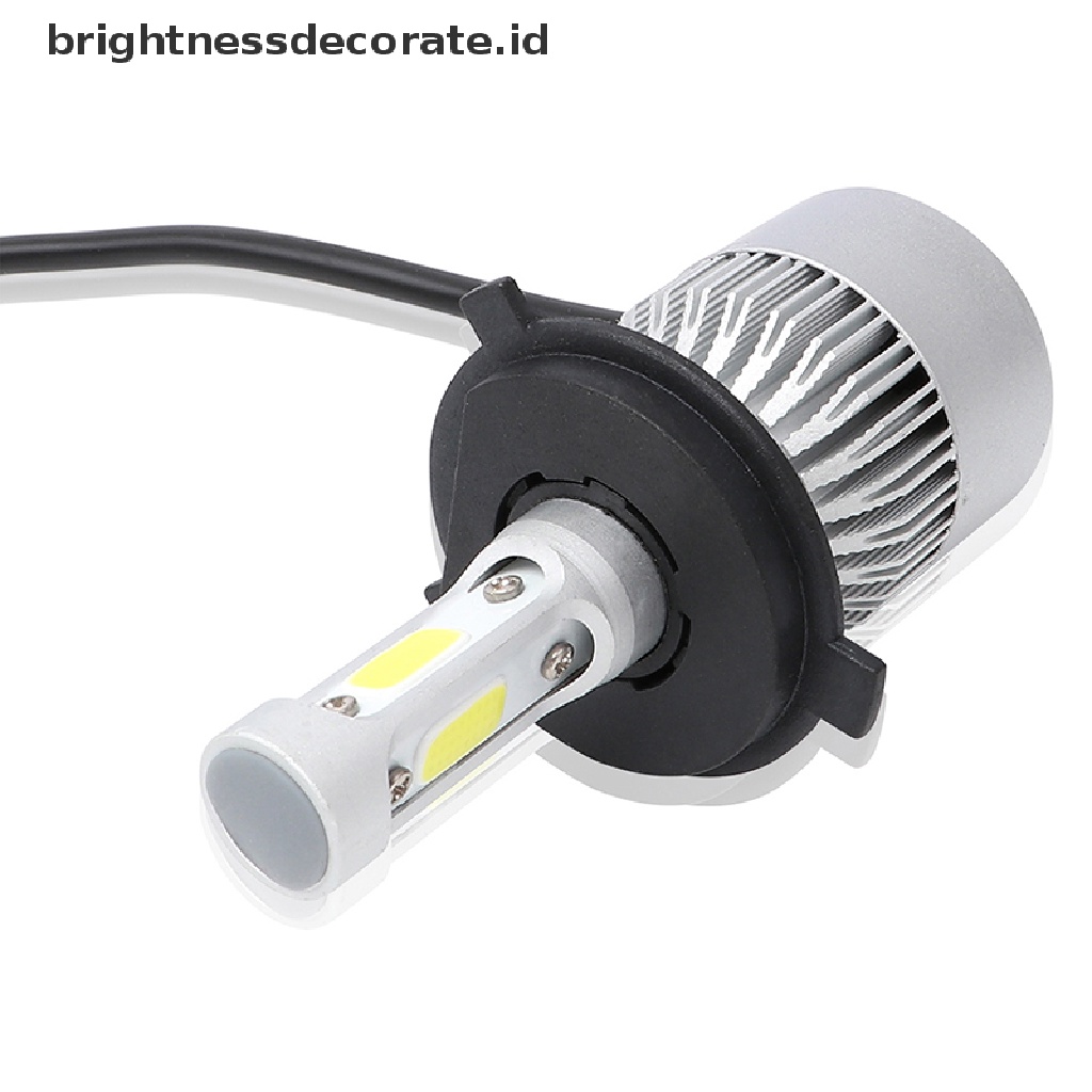 2pcs Lampu Depan Led H4 Hb2 9003 285000Lm 1950w High Power