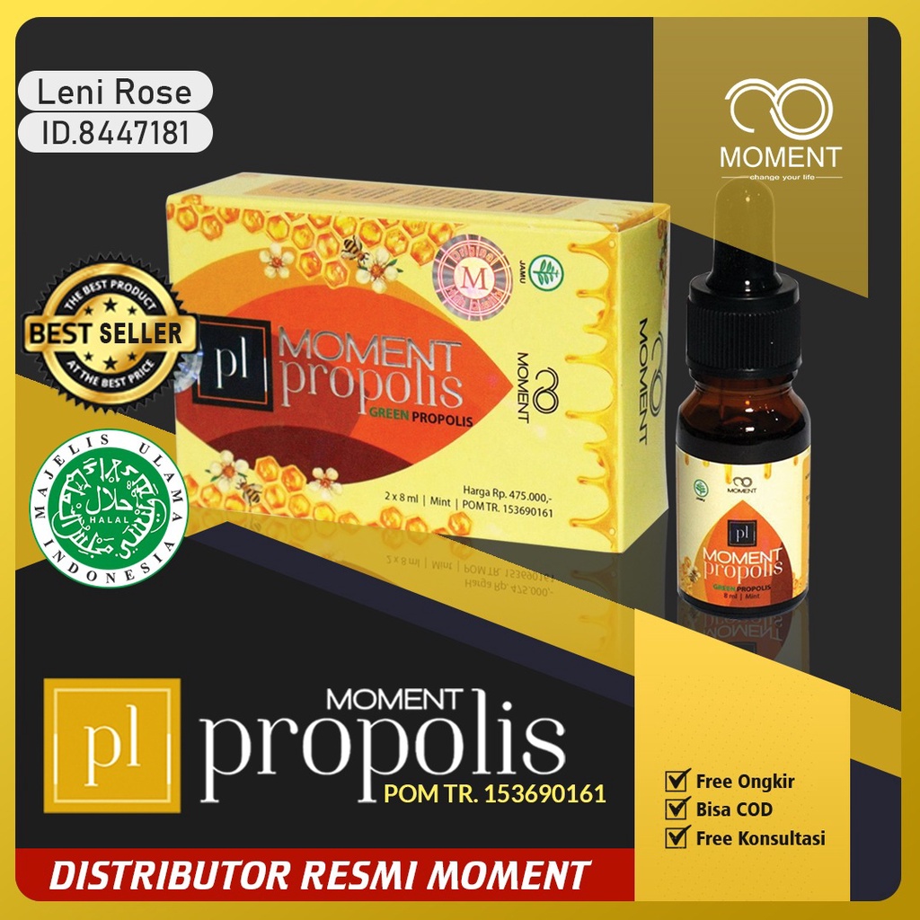 Propolis Moment obat diabetes asam urat hipertensi