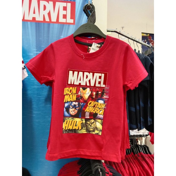 KAOS ANAK KARAKTER AVENGERS ORIGINAL MARVEL