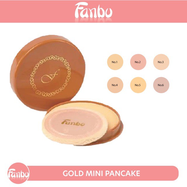 FANBO COMPACT POWDER GOLD 22,5gr -NC