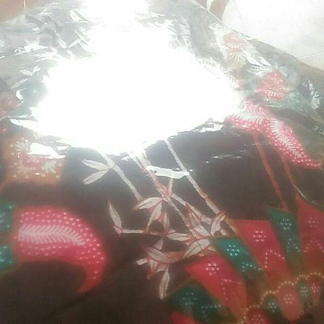 Nailo Batik Hrb026 Kenongo Kemeja Tosca Pendek Pekalongan Padi M L Xl Sogan Tulis Halus Kemeja Batik