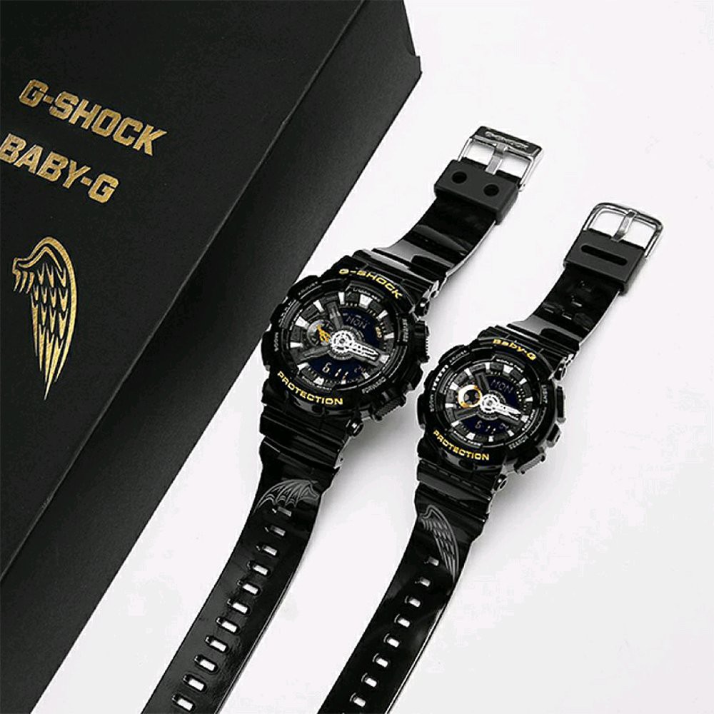 Jam Tangan Casio Couple SLV-18A-1ADR Original  Casio G-Shock &Baby-G Limited edision