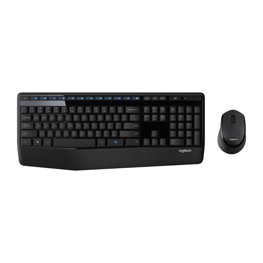 Keyboard Mouse Logitech Wireless Combo MK345 Original