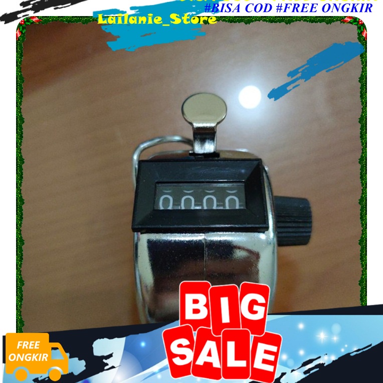 

Hand Tally Counter Joyko Original Penghitung Dzikir Lucu Manual Mekanik Manual Bahan Stainles Berkualitas