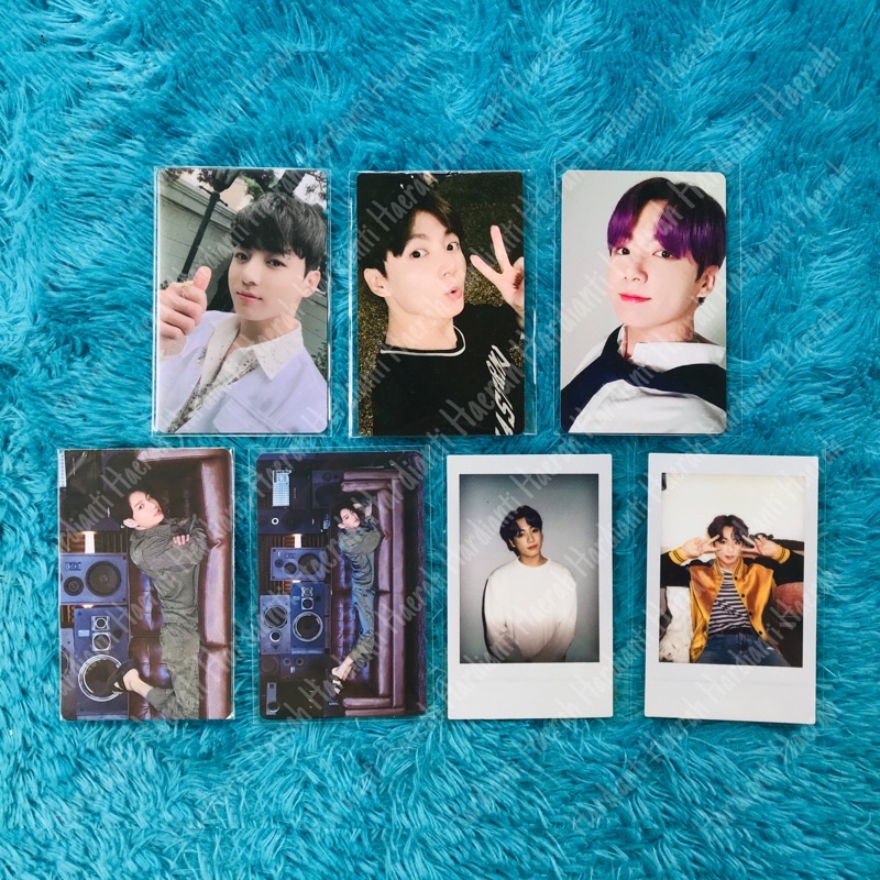Photocard / PC & polaroid JUNGKOOK OFFICIAL [Lucky Draw Power Station Butter In The Soop 2 Deco Kit 