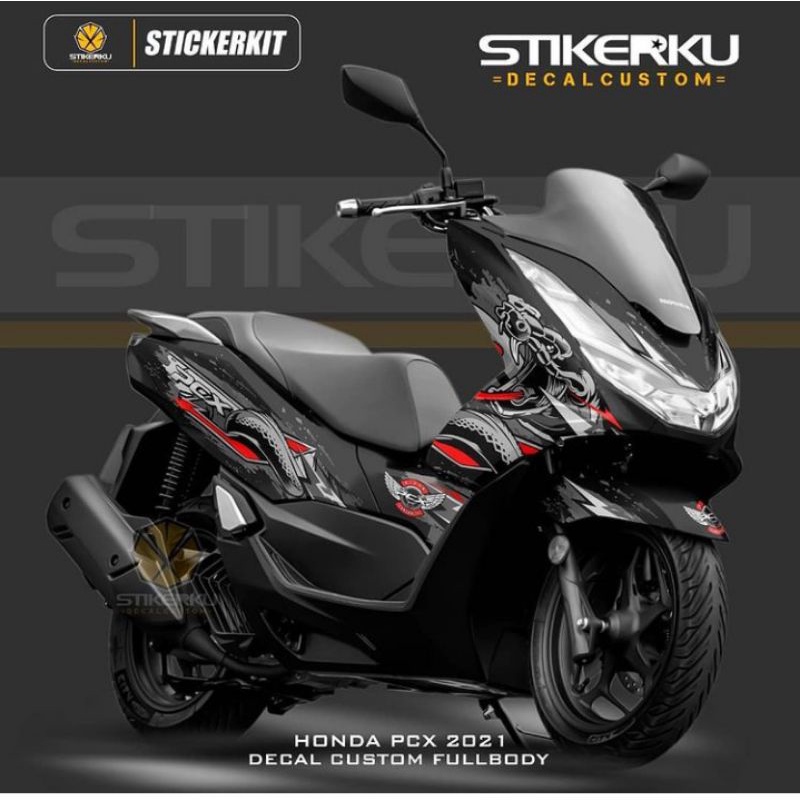 striping motor Honda PCX / decal motor PCX / decal motor Honda PCX / sticker motor PCX