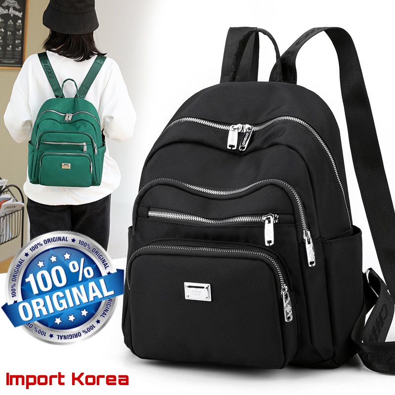 ORIGINAL Tas Ransel Chibao Wanita IMPORT KOREA Super Tebal Anti Air Elegan Design Terbaru