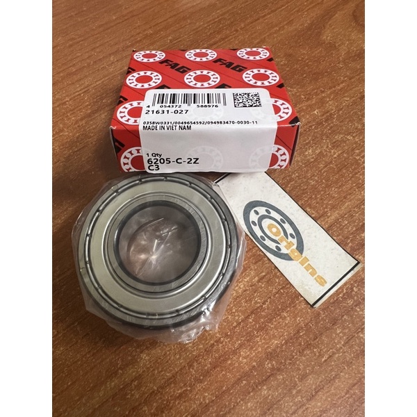BEARING 6205 ZZ FAG ORIGINAL 6205ZZC3