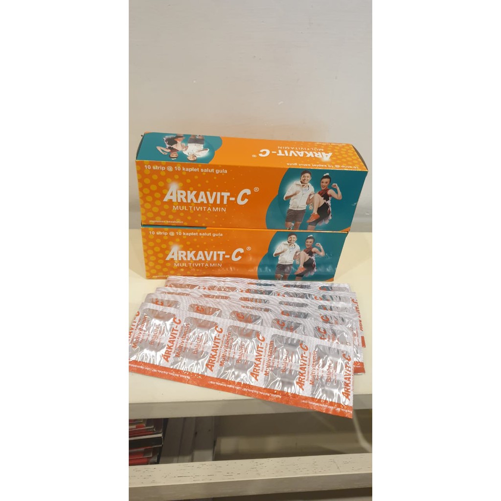 Arkavit C.. Vitamin C 500mg + B complek Promo Murah