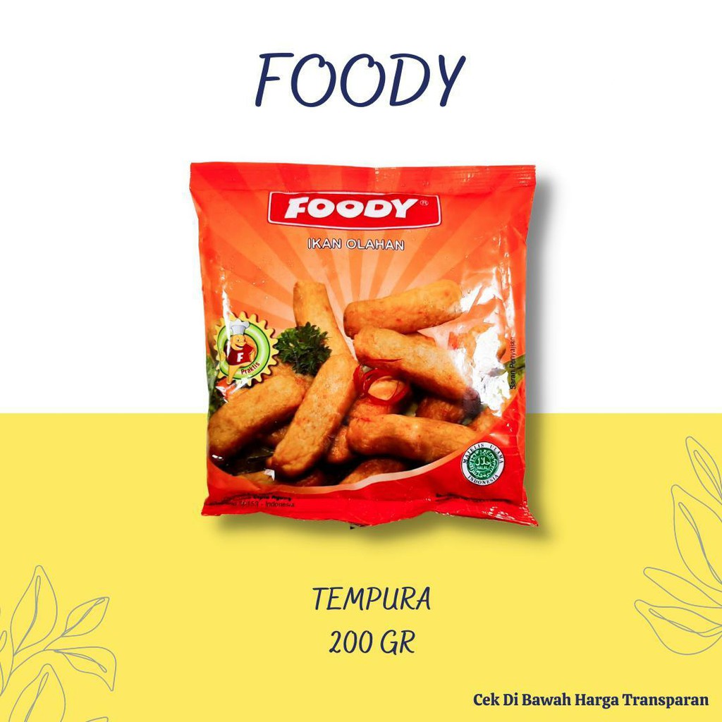 

ADDRIELLA - FOODY TEMPURA 200gr | FOODY/FROZENFOOD/FROZENFOOD MURAH