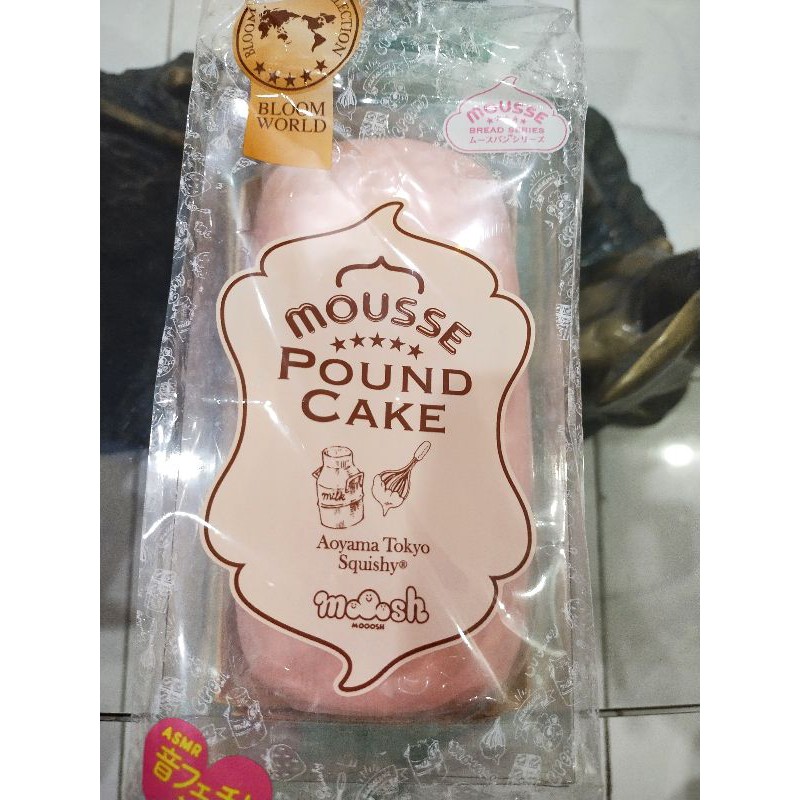 ibloom mousse strawberry pound cake jumbo . promo sale flashsale squishy Licensed bnip slow hk