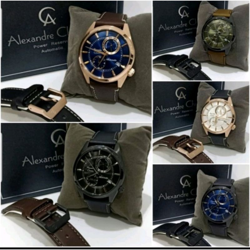 Original Alexandre christie jam tangan pria ac3041 / ac 3041 MATIC
