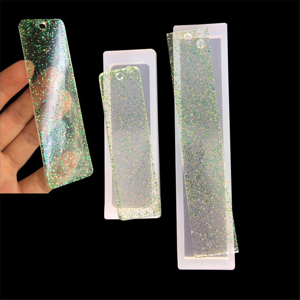 R-flower Resin Mold Transparan Edukasi Epoxy Mold Alat Membuat Perhiasan Bookmark