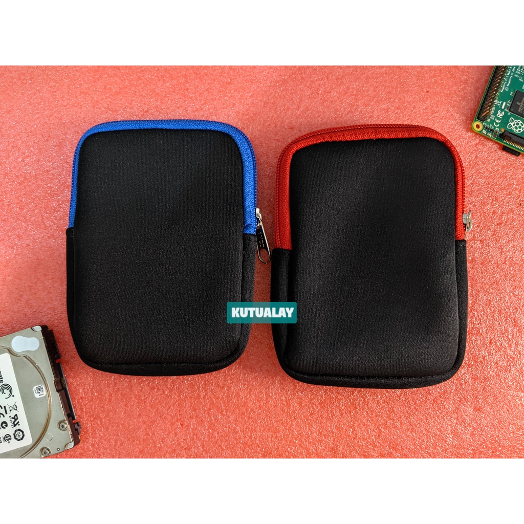 Softcase Hardisk Eksternal Seagate Pouch Tempat HDD External Dompet Cover Case