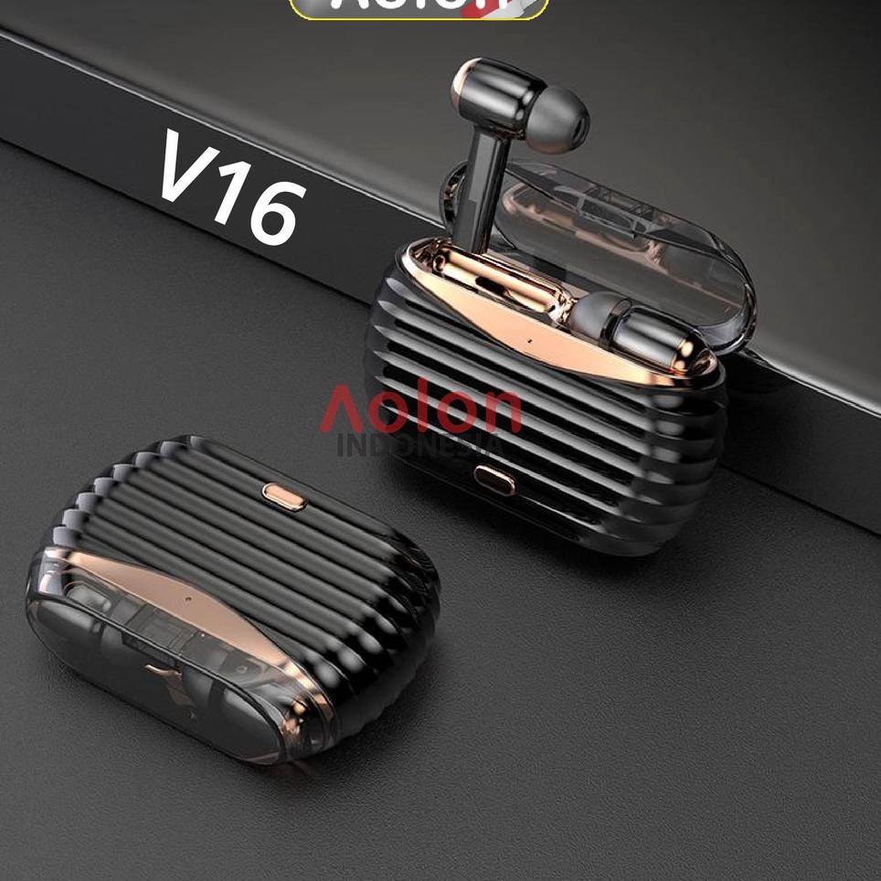 Aolon V16 Headset Earphone TWS Earphone Wireless Bluetooth 5.1 7S9