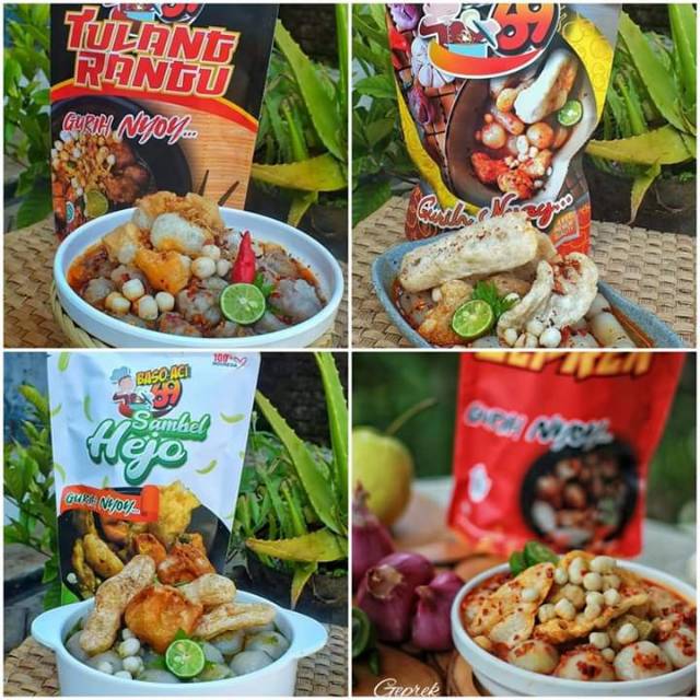 

Baso Aci 69 Original / Tulang Rangu / Sambel Hejo / Geprek