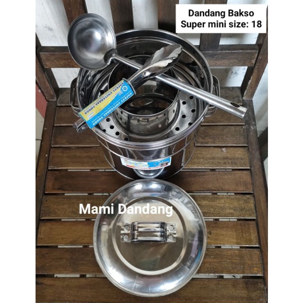 Dandang bakso mini size 16 18 20 22 Termurah....