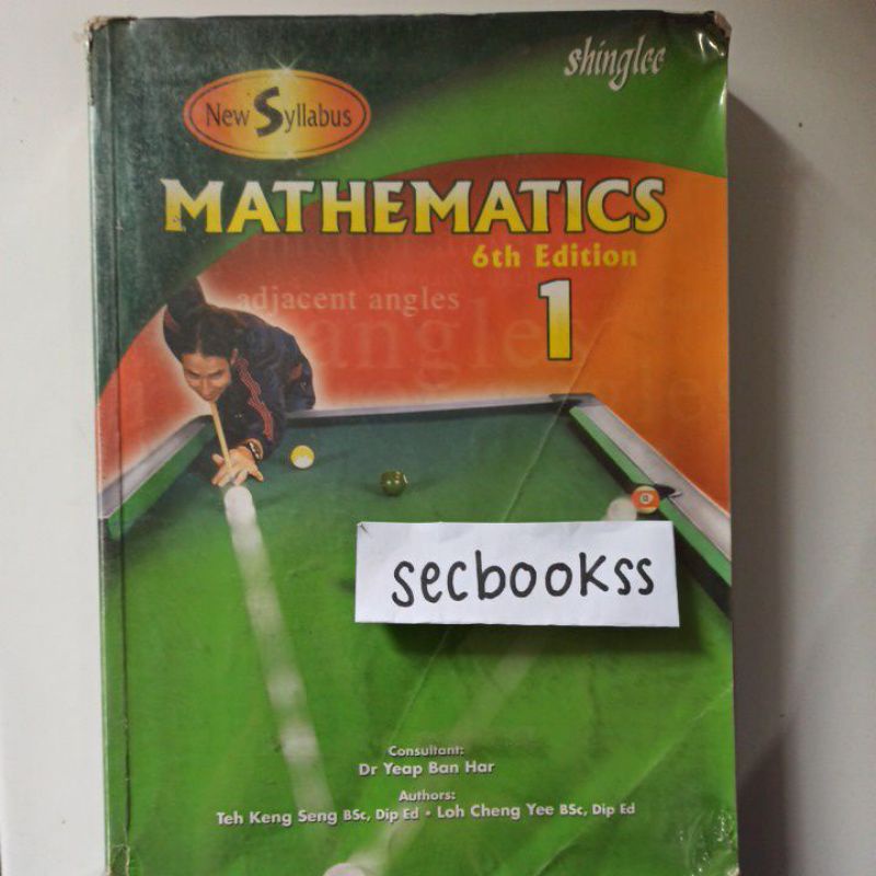

new syllabus mathematics 6th edition 1