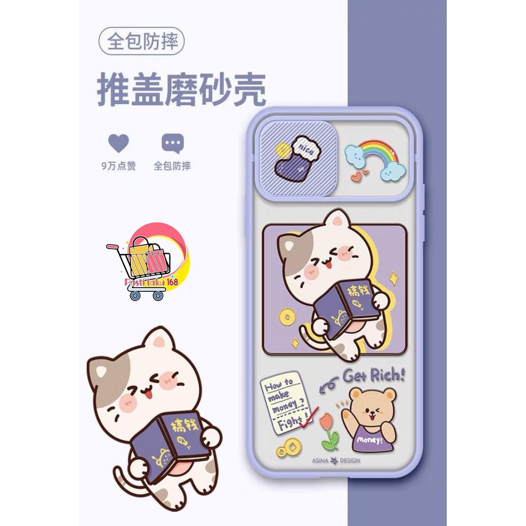 SS069 CASE SLIDE KARAKTER SAMSUNG A21S A31 A51 A50 A30S A50S A12 A52 PL287