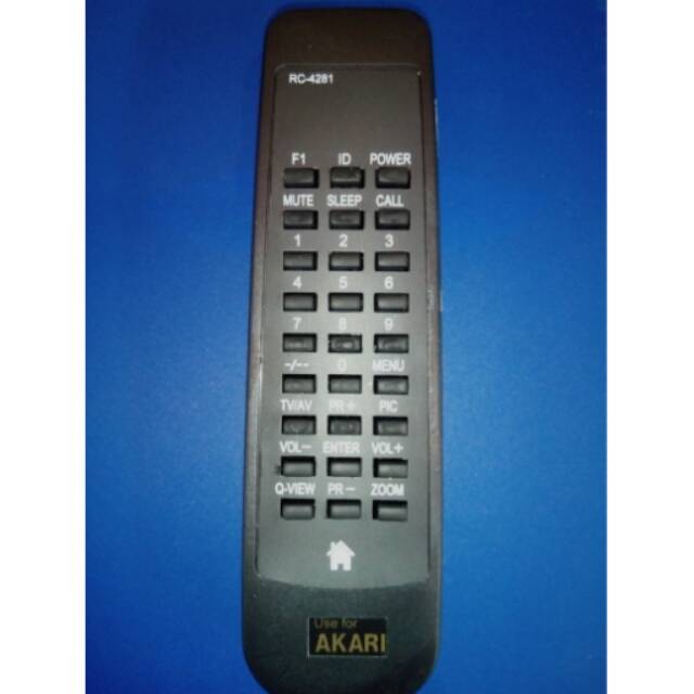 REMOT/REMOTE TV TABUNG AKARI RC-4281