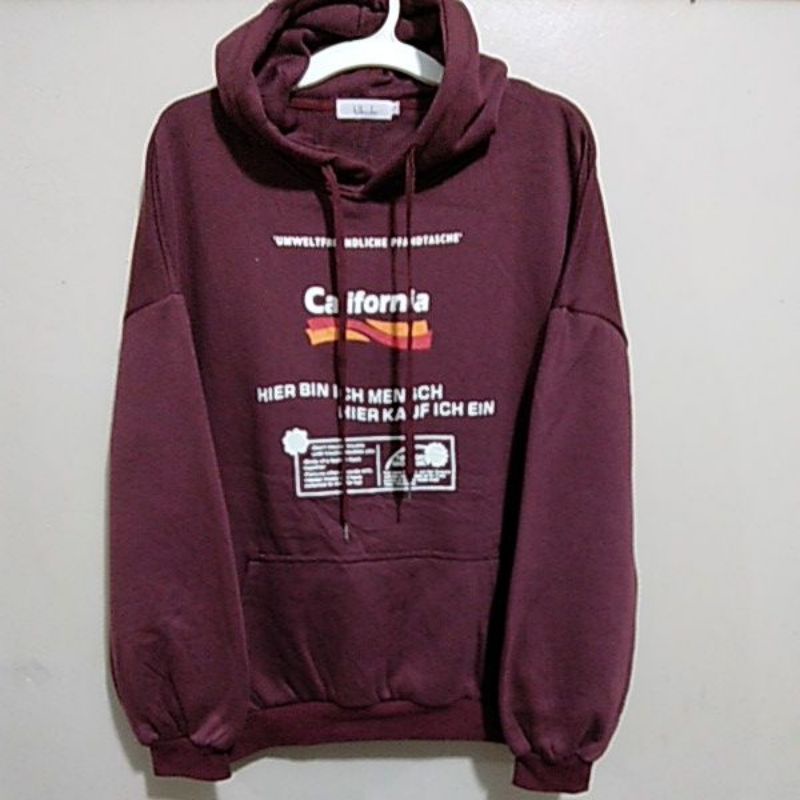 hoodie oversize hlkodo second
