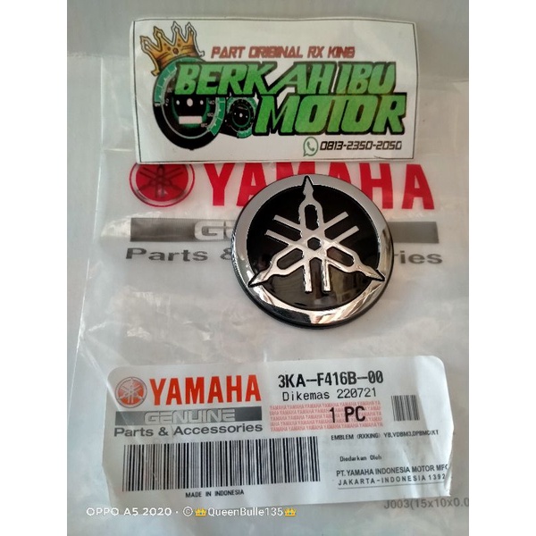EMBLEM GARPUTALA/LOGO GARPUTALA YAMAHA RX KING ORIGINAL