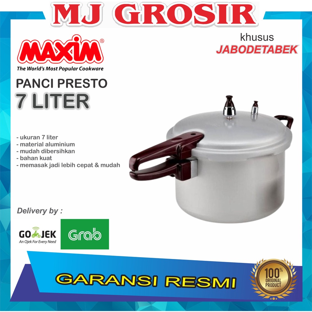 PANCI PRESTO MAXIM 7 L 7 LITER SERBAGUNA