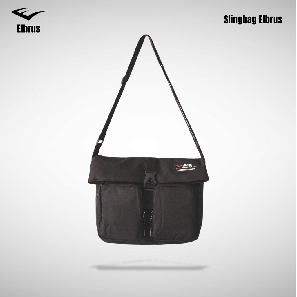 Sling Bag Perahu Lipat ELBRUS - Cross Body - Sling Bag / Tas Pria - Tas Wanita / Tas Selempang Pria