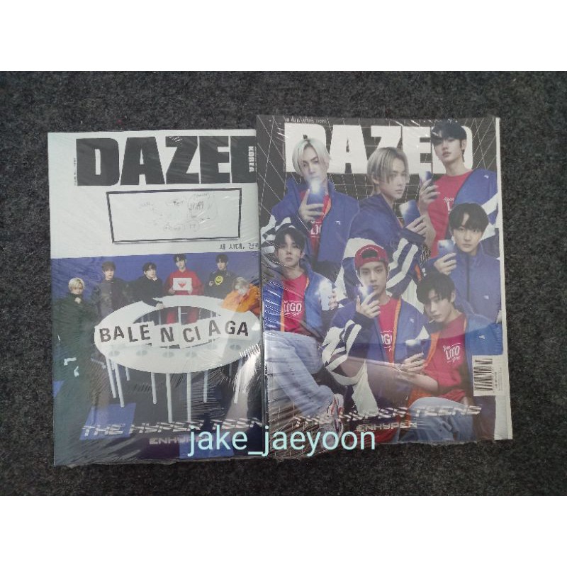 [READY] MAJALAH ENHYPEN DAZED MAGAZINE