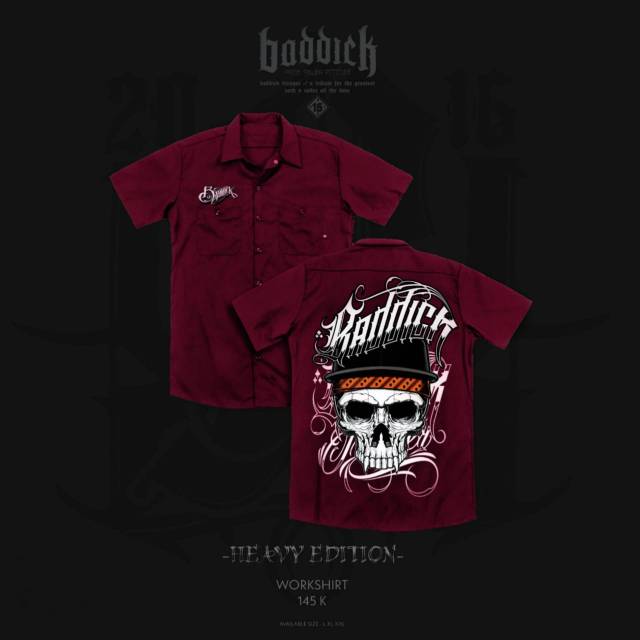Workshirt / Kemeja Baddick Original Distro