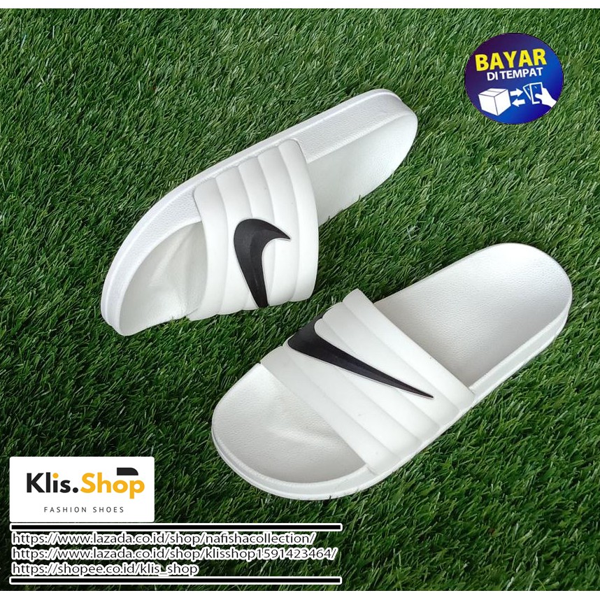 klis_shop sandal pria dan wanita sandal niike terbaru / sandal ternyaman/ sandal nyantai