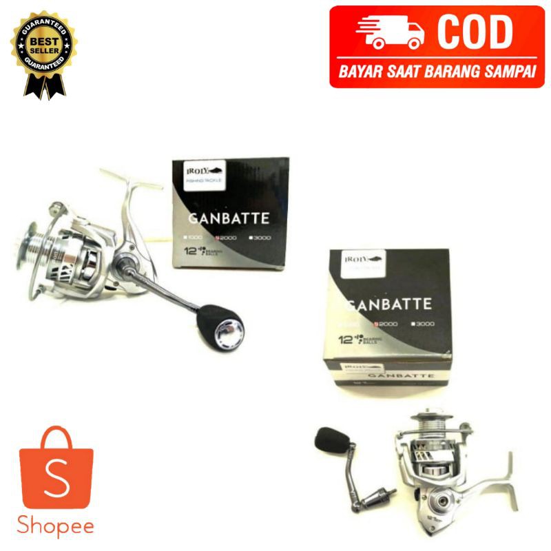 REEL PANCING IROLY GANBATTE || RILL PANCING MURAH || KEREKAN PANCING IKAN