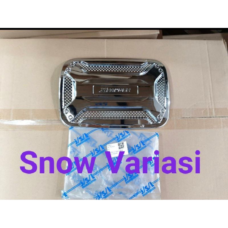 Tutup tangki bensin Xpander tank cover xtivo chrome ORI JSL