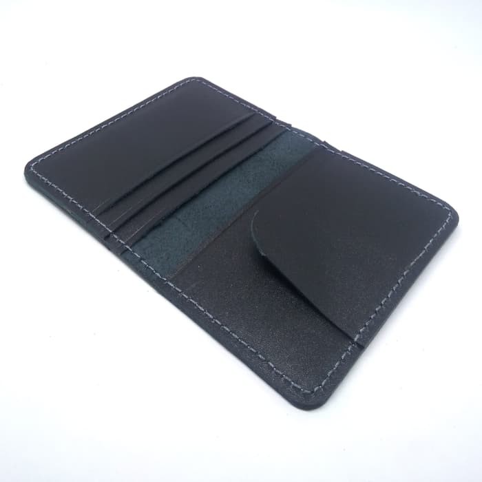 dompet kartu kulit asli card wallet warna hitam PHWL261