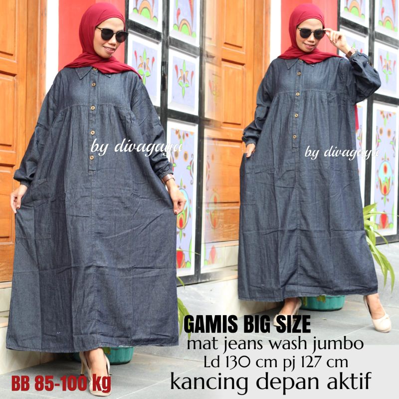 BIG SIZE GAMIS SUPER JUMBO MUAT BB 85-100 KG