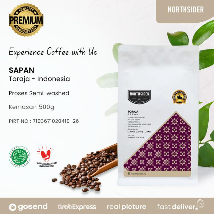 

BAYAR DITEMPAT BIJI KOPI ARABIKA TORAJA SAPAN DRY HULLED - 500GR NORTHSIDER COFFEE /KOPI RUBE/KOPI KAPAL API/KOPI SLB/KOPI PEJUANG/KOPI BUBUK