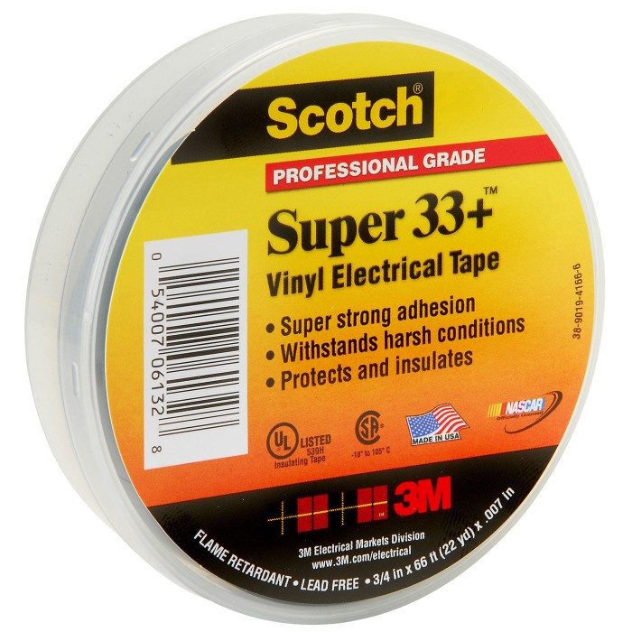 

Bergaransi 3M Scotch 33+ Vinyl Electrical Tape Hemat