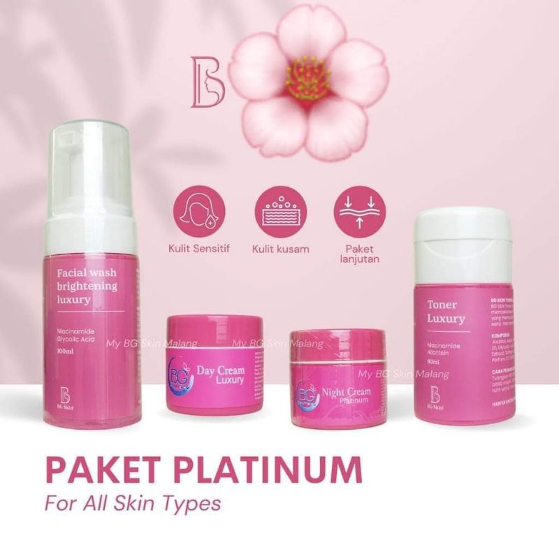 BG skin - BG skincare - cream BG skin - cream BG skincare - BG skin paket luxury - BG skincare luxury - BG skin acne - BG skincare paket acne - BG skin brightening glow - BG skin acne sensitif - BG skin platinum - BG skin paket daily basic - BG skincare