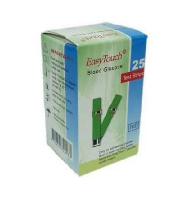 Strip Easy Touch Gula Darah Isi Ulang Easytouch Blood Glucose Refill ET GDS Murah