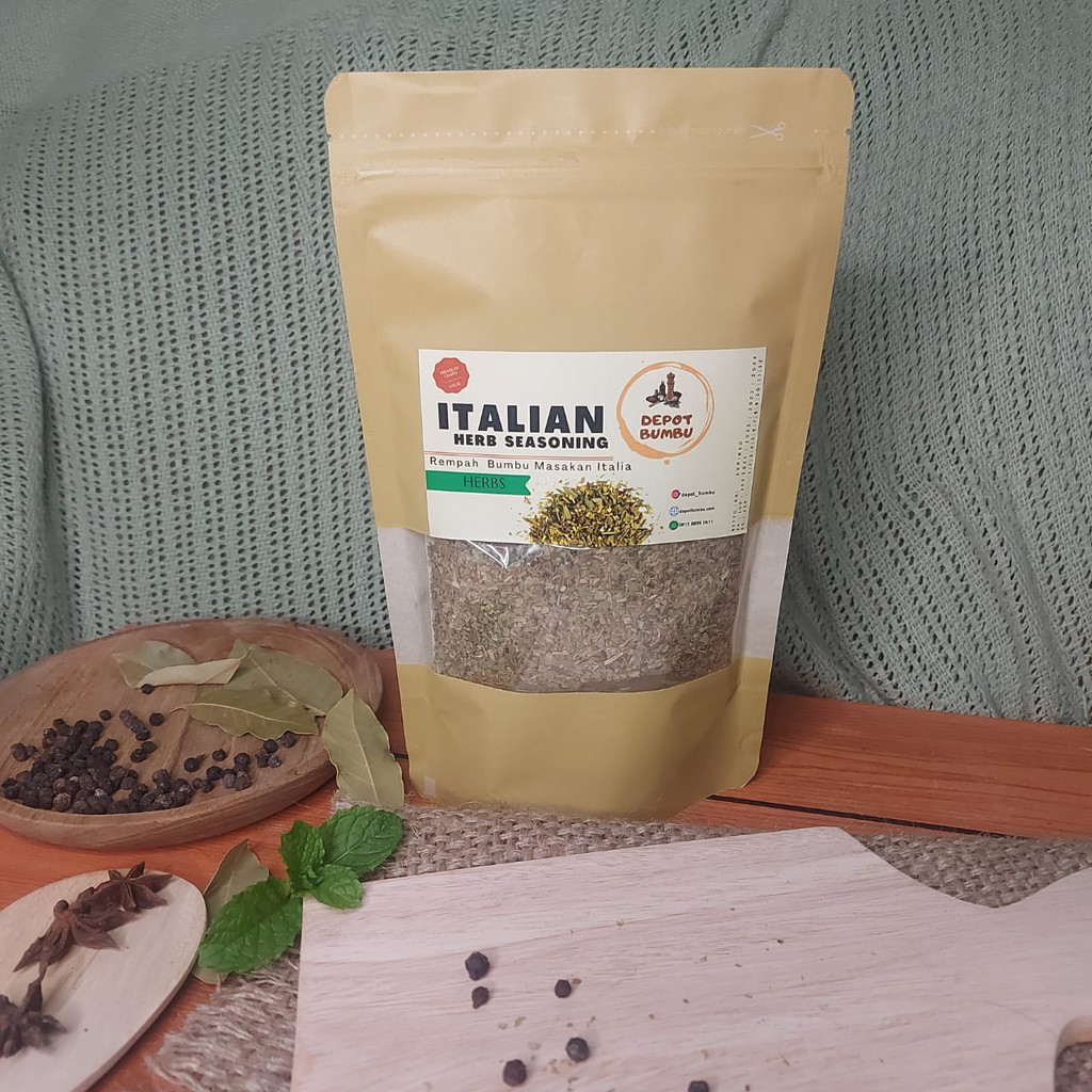 

Daun ITALIAN mix remah PACK 20gr ITALIAN mix herbs DEPOT BUMBU