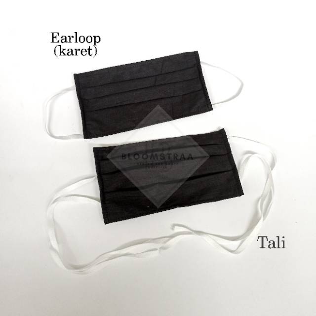 Masker Kain Filter 100% katun masker katun cotton mask insert filter earloop hijab reusable