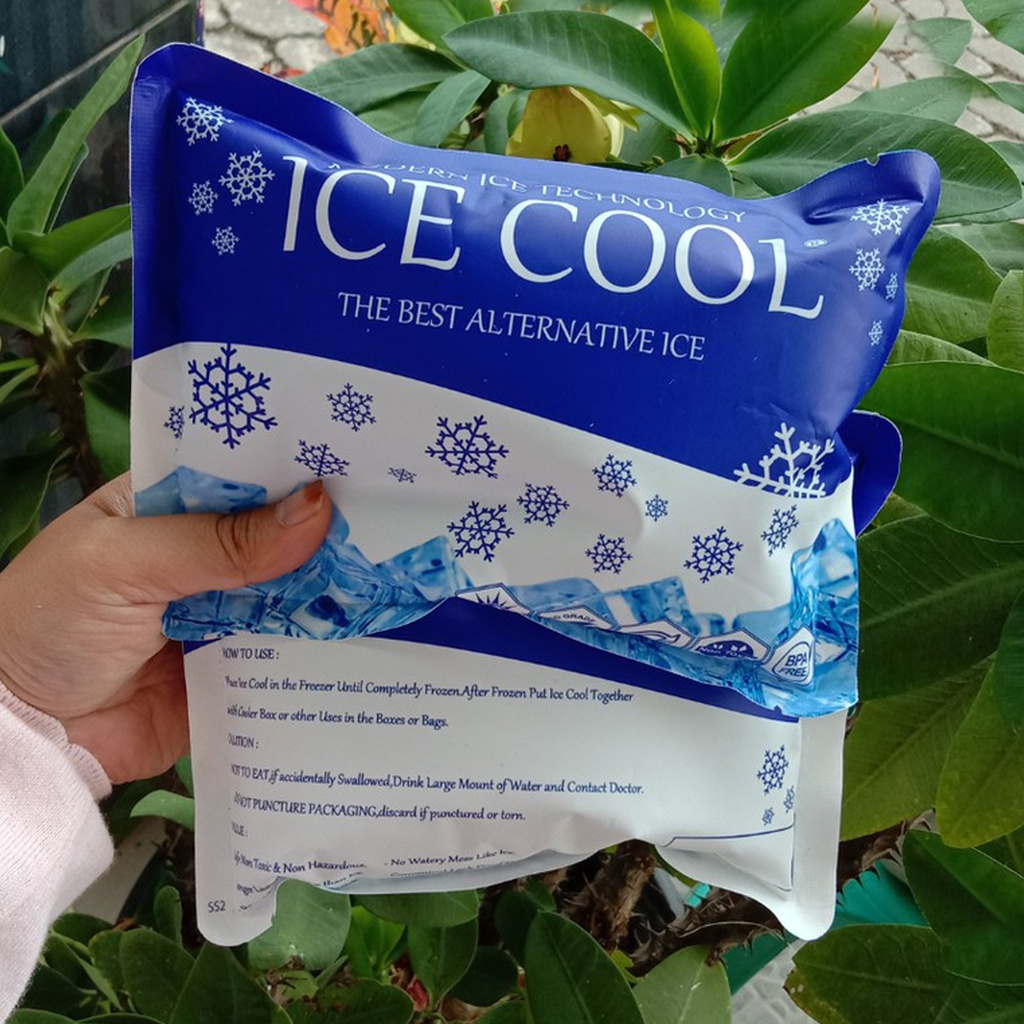 ice cool ice gel pack 500 gram pendingin dan penghangat asi makanan bayi gel pendingin minuman es jell pack