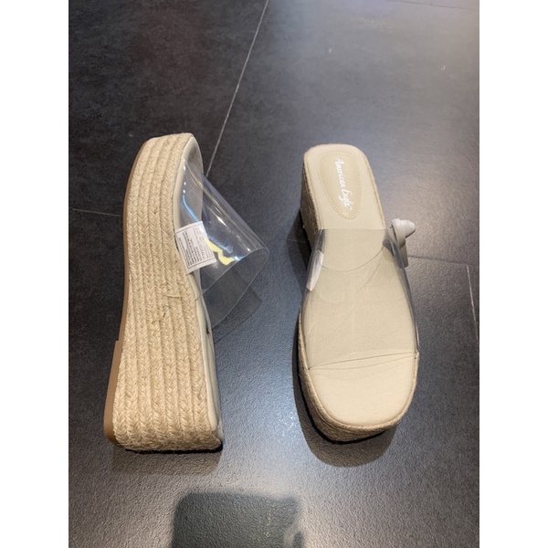 American eagle Chicago clear payless wedges