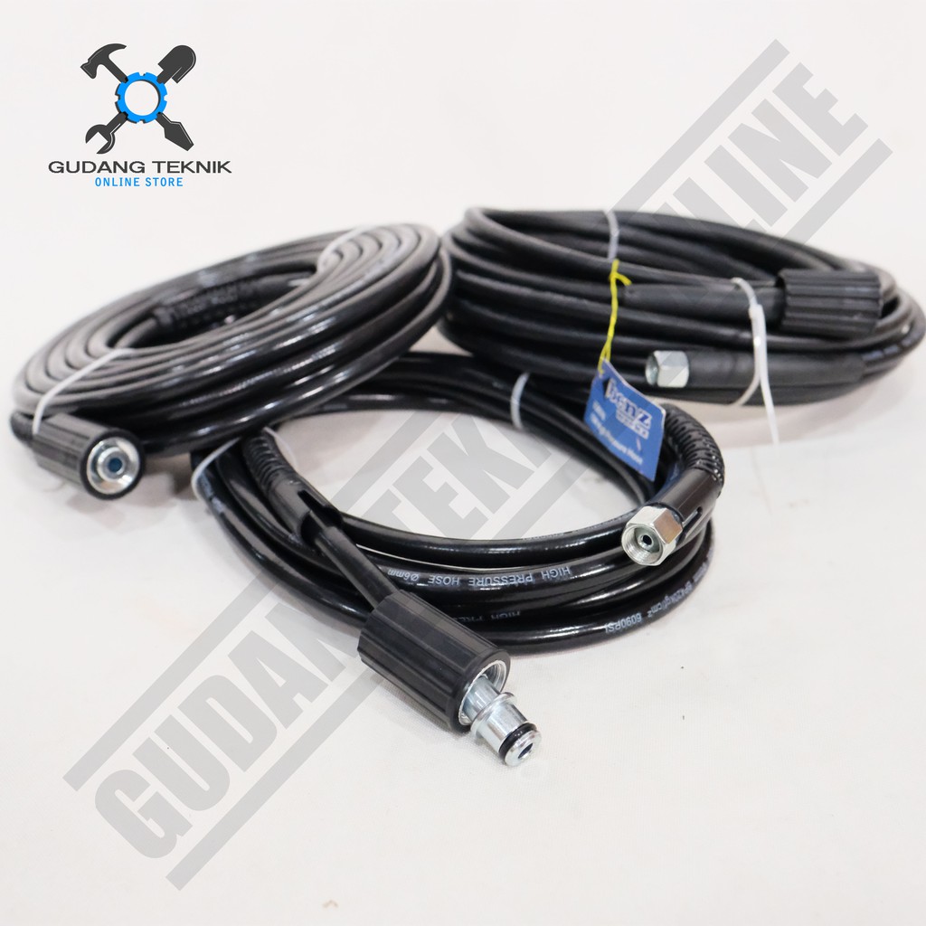 Selang Jet Cleaner Cuci Motor Mobil 5M - 10M - 15M Benz / Selang Cuci Motor Hose For Jet Cleaner