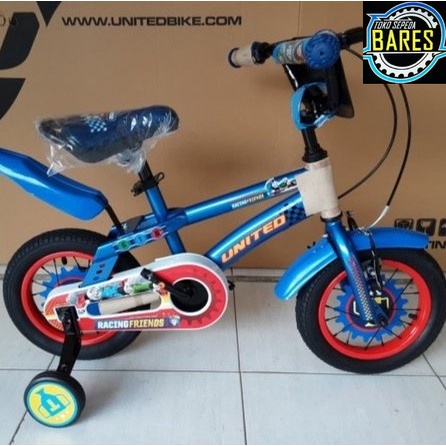 Sepeda BMX Anak 12 United Thomas Racing Friends