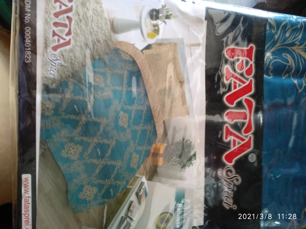 Fata - Sprei King Flat 180x200cm Motif Balinese